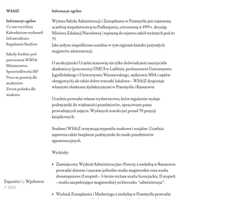 Wyższa Szkoła Administracji i Zarządzania w Przemyślu_
