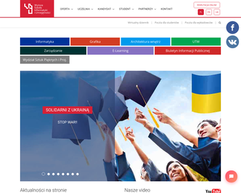 WSINF Wyższa Szkoła Informatyki_