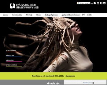 Wyższa Szkoła Sztuki i Projektowania  Magisterskie_ licencjackie