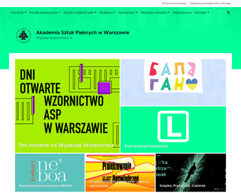 Akademia Sztuk Pięknych w Warszawie - Wydział Wzornictwa_