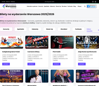 bilety na wydarzenia warszawa_