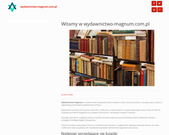 Wydawnictwo MAGNUM Sp  Z O o_