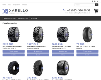 Xarello Tyres - opony do wszystkich typów pojazdów_ Opony rolnicze