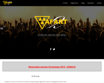 Yafart Sound - Profesjonalne Nagłosnienie_