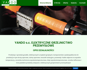YANDO S c  Elektryczne Grzejnictwo Przemysłowe_