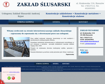Byjoś A  Zakład ślusarski_