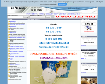 ZAKRZEWSKI-DENTAL - Sklep Internetowy_