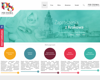 Zaproszenia ślubne - Poligrafia Pod Ósemką - Kraków_