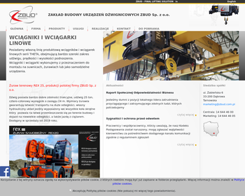 Zakład Budowy Urządzeń Dźwignicowych Sp  z o o_