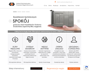 Zakład Doświadczalny Produkcji Węgli Aktywnych Jan Saratowicz - Zakład Produkcyjny_