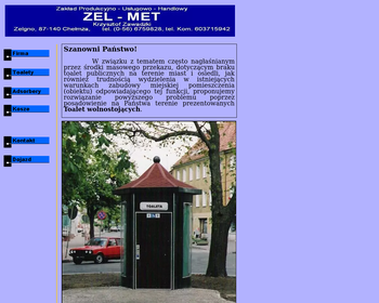 Zakład Produkcyjno-Usługowo-Handlowy ZEL - MET Krzysztof Zawadzki_