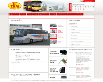 Zakład Komunikacji Miejskiej w Ciechanowie Sp  z o o  Wynajem autobusów_ opony