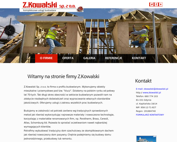 Z Kowalski Sp  z o o  - kompleksowe usługi budowlane_