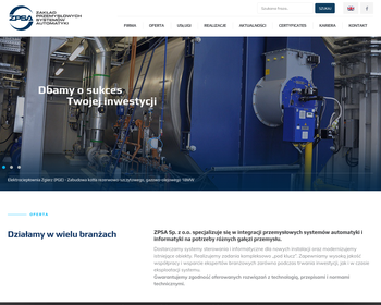Zakład Przemysłowych Systemów Automatyki Sp  z o o_