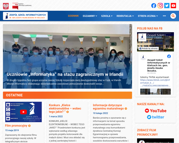 Zespół Szkół Informatycznych w Kielcach im  gen  Józefa Hauke Bosaka_