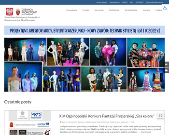 Zespół Szkół Odzieżowych_ Fryzjerskich i Kosmetycznych nr 22