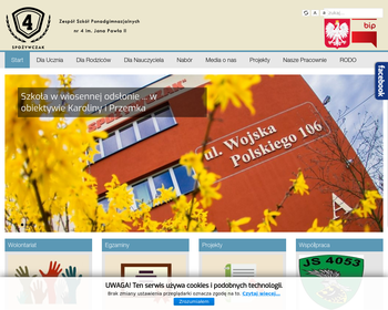 Zespół Szkół Ponadgimnazjalnych nr 4 im  Jana Pawła II_