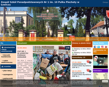 Zespół Szkół Ponadgimnazjalnych Nr 1 im  10 Pułku Piechoty w Łowiczu_