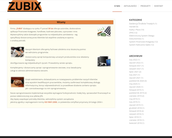 Zubix Sp  z o o  Przedsiębiorstwo Techniczno-Informatyczne_