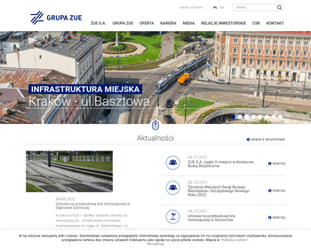 Zakłady Usług Energetycznych i Komunikacyjnych Grupa ZUE SA_