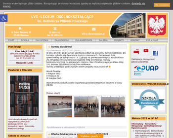LVI Liceum Ogólnokształcące im  Leona Kruczkowskiego_Array