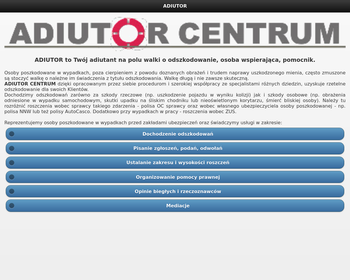 ADIUTOR CENTRUM - ODSZKODOWANIA_Array