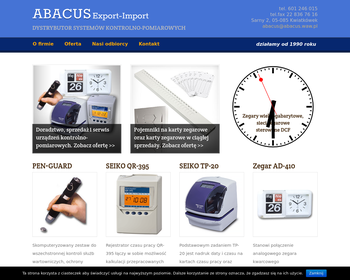 ABACUS - Export Import_Array