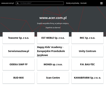 Acer Computer Polska GmbH_Array