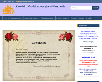 Katolicki Ośrodek Adopcyjno-Opiekuńczy p w  Świętych Archaniołów_Array