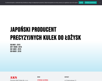 AKS Precision Ball Polska Sp  z o o_Array