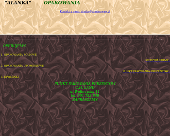ALANKA Opakowania  Alina Rybak - Hurtownia_Array