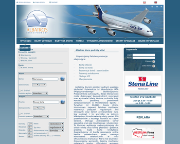 Albatros  Licencjonowany przedstawiciel międzynarodowych linii lotniczych_Array