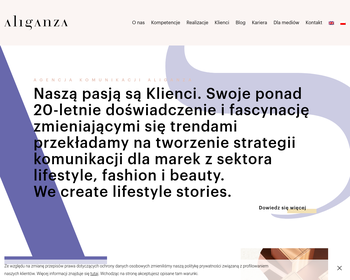 Aliganza Fashion Agency Showroom Warszawa - strategie marketingowe_Array
