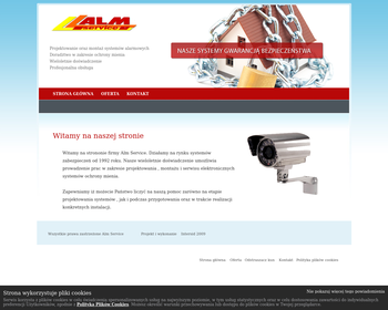 Alm Service  Alarmowe systemy zabezpieczeń_Array