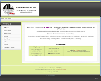 Kancelaria Geodezyjna ALMAP S j_Array
