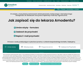 Niepubliczny Zakład Opieki Zdrowotnej Przychodnia Lekarsko Stomatologiczna AMODENT_Array