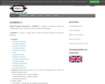 ANDREO-1 Zakłady Wyrobów Metalowych Magdalena i Leszek Bulscy_Array