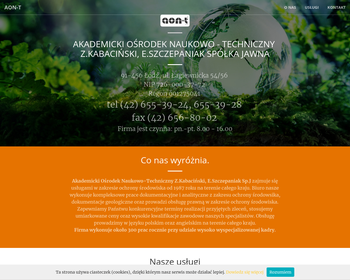Aon-t sp j  Akademicki Ośrodek Naukowo - Techniczny_Array