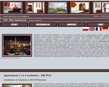 Apartamenty i tanie noclegi w centrum Warszawy - TOP ONE Apartments_Array