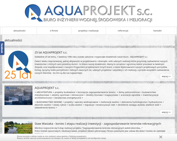 AQUAPROJEKT S C  Biuro Inżynierii Wodnej Środowiska i Melioracji_Array