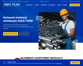 Aqua Team Dobór oraz kompleksowa realizacja instalacji grzewczych i sanitarnych_Array
