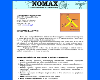 Przedsiębiorstwo Wielobranżowe Nomax Edmund Nowicki_Array