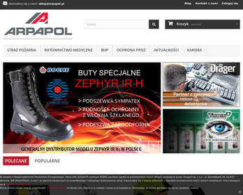 Arpapol - Hurtownia Sprzętu PPOŻ  i BHP_Array