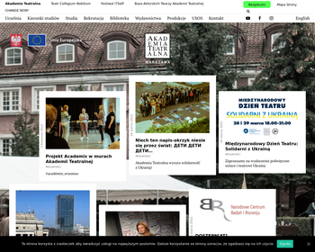Akademia Teatralna im  Aleksandra Zelwerowicza w Warszawie_Array