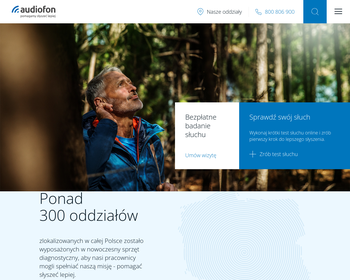 AUDIOFON Sprzedaż Aparatów Słuchowych - Oddział_Array