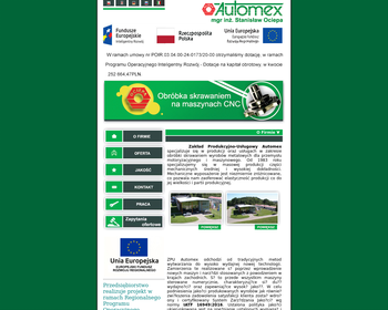 Zakład Produkcyjno-Usługowy AUTOMEX mgr inż  Stanisław Ociepa_Array