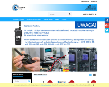 AZSTUDIO COM PL - Autoryzowane Centrum Dystrybucji_Array
