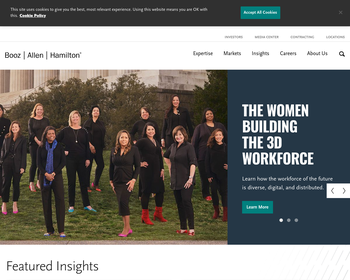 BOOZ ALLEN iamp; HAMILTON_Array