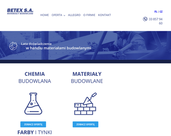 Betex S A  Materiały budowlane_Array