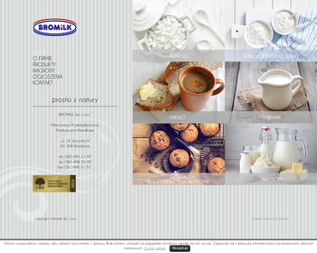 Mleczarskie Przedsiębiorstwo Produkcyjno-Handlowe BROMILK Sp  z o o_Array